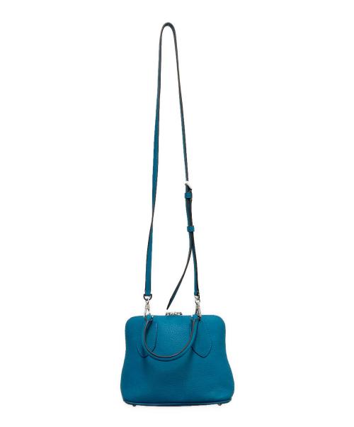 TORY BURCH（トリーバーチ）TORY BURCH (トリーバーチ) 2WAYショルダーバッグ ブルーの古着・服飾アイテム