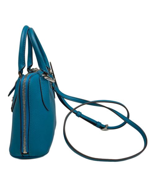 TORY BURCH（トリーバーチ）TORY BURCH (トリーバーチ) 2WAYショルダーバッグ ブルーの古着・服飾アイテム