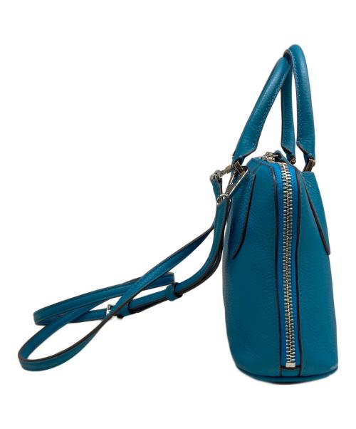 TORY BURCH（トリーバーチ）TORY BURCH (トリーバーチ) 2WAYショルダーバッグ ブルーの古着・服飾アイテム