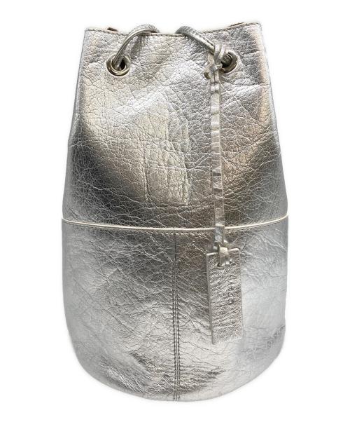 MARCO MASI（マルコマージ）MARCO MASI (マルコマージ) 巾着ショルダーバッグ シルバーの古着・服飾アイテム