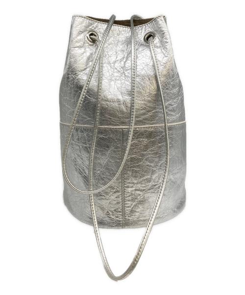 MARCO MASI（マルコマージ）MARCO MASI (マルコマージ) 巾着ショルダーバッグ シルバーの古着・服飾アイテム