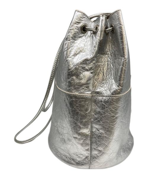 MARCO MASI（マルコマージ）MARCO MASI (マルコマージ) 巾着ショルダーバッグ シルバーの古着・服飾アイテム