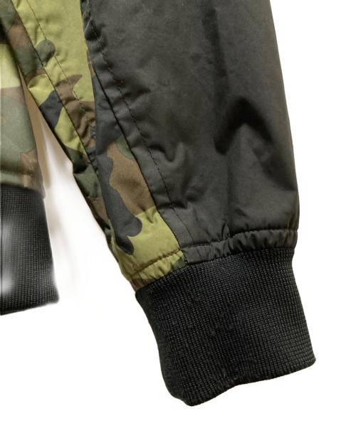 stussy（ステューシー）stussy (ステューシー) ナイロンパーカー ブラック×ブラウン サイズ:SIZE Lの古着・服飾アイテム