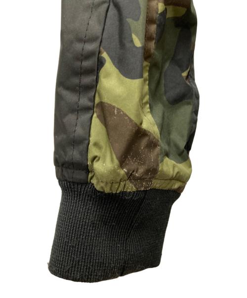 stussy（ステューシー）stussy (ステューシー) ナイロンパーカー ブラック×ブラウン サイズ:SIZE Lの古着・服飾アイテム