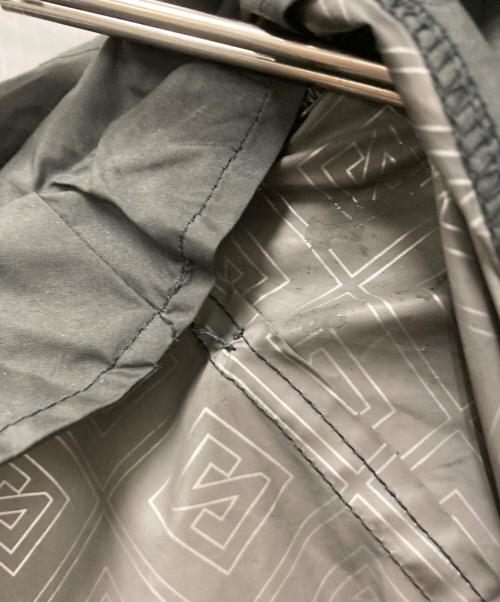 stussy（ステューシー）stussy (ステューシー) ナイロンパーカー ブラック×ブラウン サイズ:SIZE Lの古着・服飾アイテム