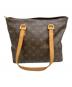 LOUIS VUITTON (ルイ ヴィトン) ショルダートートバッグ カバピアノ ブラウン：78000円