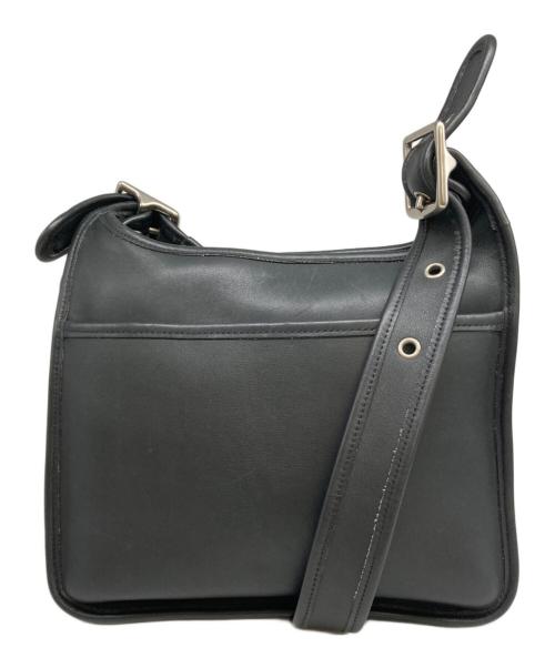 COACH（コーチ）COACH (コーチ) レザーショルダーバッグ OLD COACH ブラックの古着・服飾アイテム
