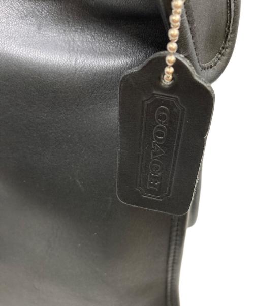 COACH（コーチ）COACH (コーチ) レザーショルダーバッグ OLD COACH ブラックの古着・服飾アイテム
