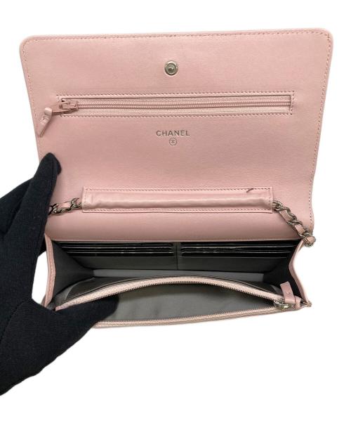 CHANEL（シャネル）CHANEL (シャネル) ショルダーバッグ カメリア ピンクの古着・服飾アイテム