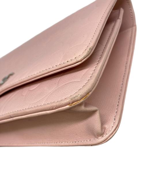 CHANEL（シャネル）CHANEL (シャネル) ショルダーバッグ カメリア ピンクの古着・服飾アイテム