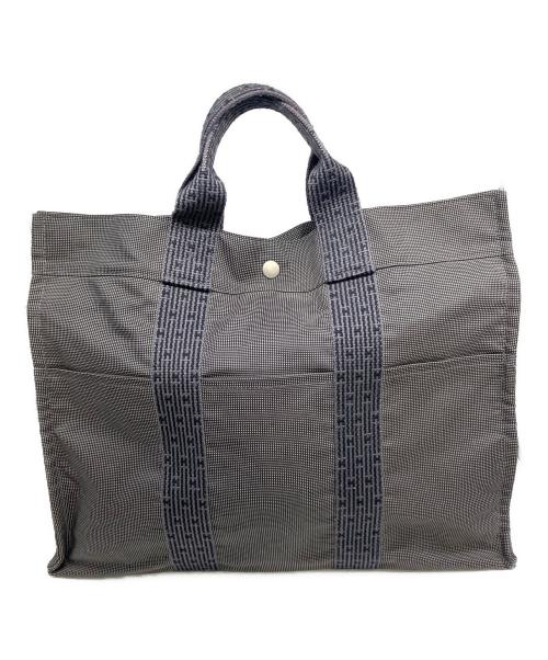 HERMES（エルメス）HERMES (エルメス) トートバッグ　エールラインMM グレー サイズ:MMの古着・服飾アイテム