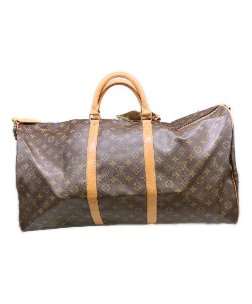 LOUIS VUITTON（ルイ ヴィトン）LOUIS VUITTON (ルイ ヴィトン) ボストンバッグ 	キーポル・バンドリエール60 ブラウン サイズ:60の古着・服飾アイテム