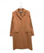 theory luxeセオリーリュクス）の古着「カシミヤチェスターコート」｜オレンジ