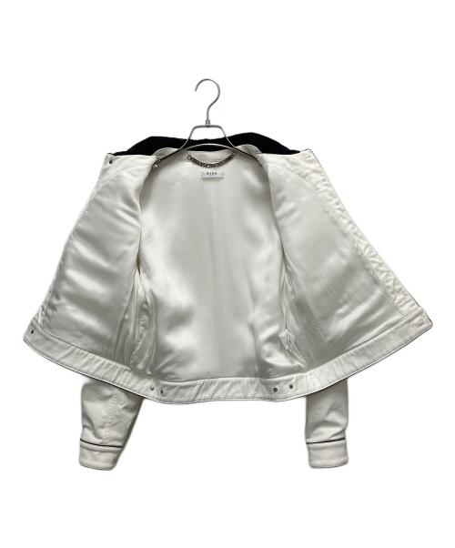 RIER（リア）RIER (リア) ベロア切替パイピングトラッカージャケット ホワイト サイズ:SIZE Sの古着・服飾アイテム