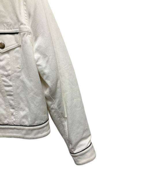 RIER（リア）RIER (リア) ベロア切替パイピングトラッカージャケット ホワイト サイズ:SIZE Sの古着・服飾アイテム