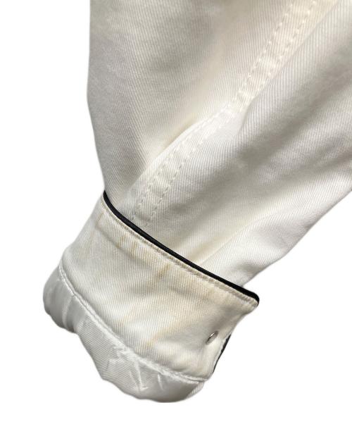 RIER（リア）RIER (リア) ベロア切替パイピングトラッカージャケット ホワイト サイズ:SIZE Sの古着・服飾アイテム