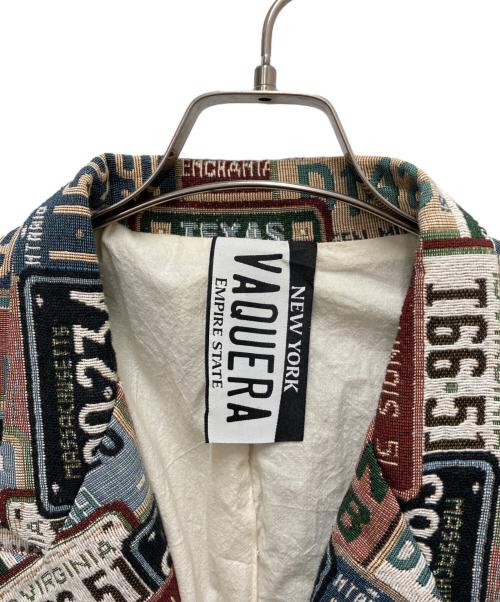 VAQUERA（ヴァケラ）VAQUERA (ヴァケラ) ショートスリーブゴブランテーラードジャケット サイズ:Mの古着・服飾アイテム