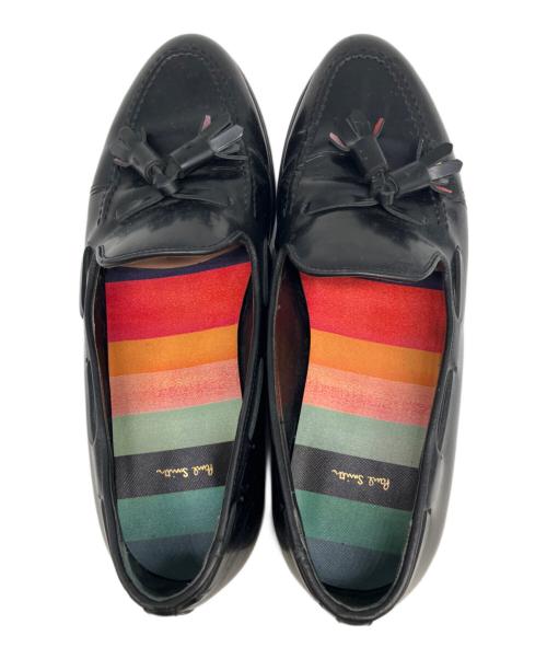 PAUL SMITH（ポールスミス）PAUL SMITH (ポールスミス) タッセルローファー ブラック サイズ:SIZE 25.5cmの古着・服飾アイテム