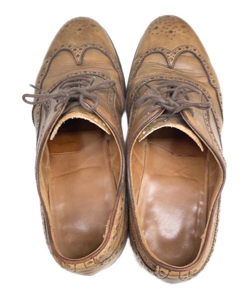 Tricker's（トリッカーズ）Tricker's (トリッカーズ) PAUL SMITH (ポールスミス) ウィングチップシューズ ブラウン サイズ:SIZE 25.5cmの古着・服飾アイテム