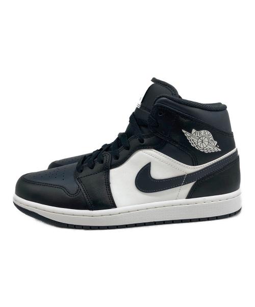 NIKE（ナイキ）NIKE (ナイキ) Air Jordan 1 Mid ブラック×ホワイト サイズ:SIZE 27.5cmの古着・服飾アイテム
