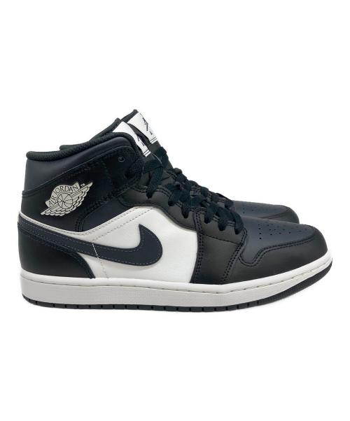 NIKE（ナイキ）NIKE (ナイキ) Air Jordan 1 Mid ブラック×ホワイト サイズ:SIZE 27.5cmの古着・服飾アイテム