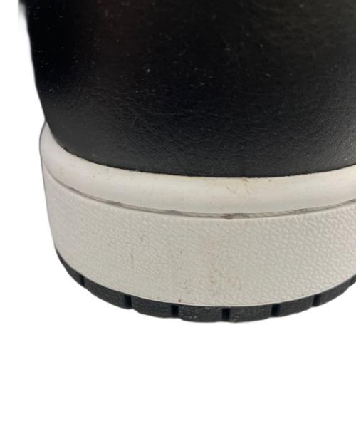 NIKE（ナイキ）NIKE (ナイキ) Air Jordan 1 Mid ブラック×ホワイト サイズ:SIZE 27.5cmの古着・服飾アイテム