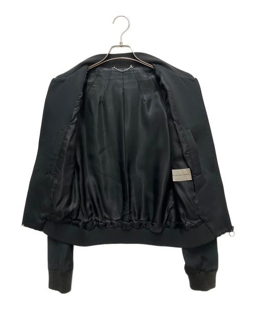 BALENCIAGA（バレンシアガ）BALENCIAGA (バレンシアガ) ジップアップブルゾン ブラック サイズ:44の古着・服飾アイテム