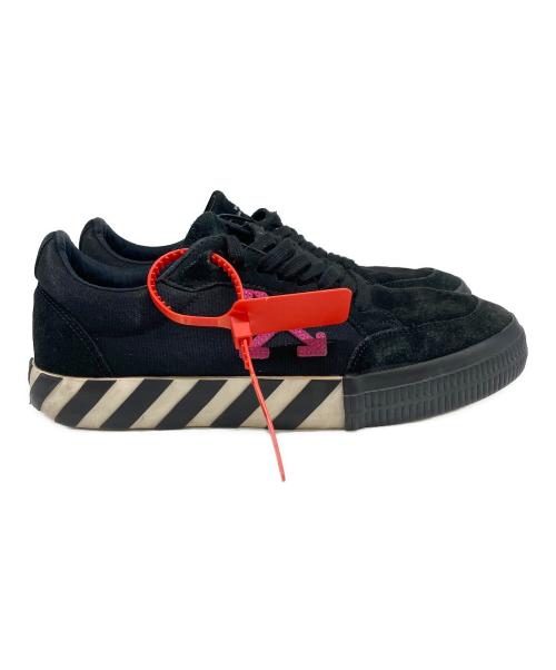 OFFWHITE（オフホワイト）OFFWHITE (オフホワイト) ローカットスニーカー ブラック サイズ:SIZE 42（約26.5㎝）の古着・服飾アイテム