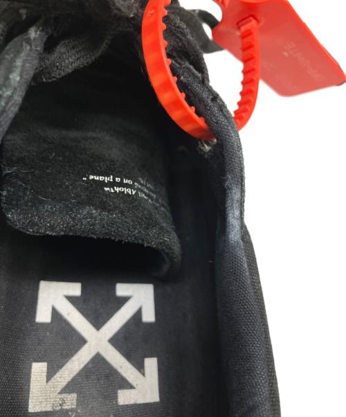 OFFWHITE（オフホワイト）OFFWHITE (オフホワイト) ローカットスニーカー ブラック サイズ:SIZE 42（約26.5㎝）の古着・服飾アイテム