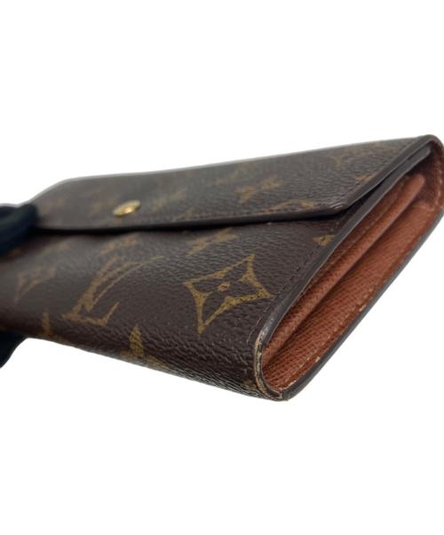 LOUIS VUITTON（ルイ ヴィトン）LOUIS VUITTON (ルイ ヴィトン) 長財布 	ポシェット・ポルトモネ クレディ ブラウンの古着・服飾アイテム