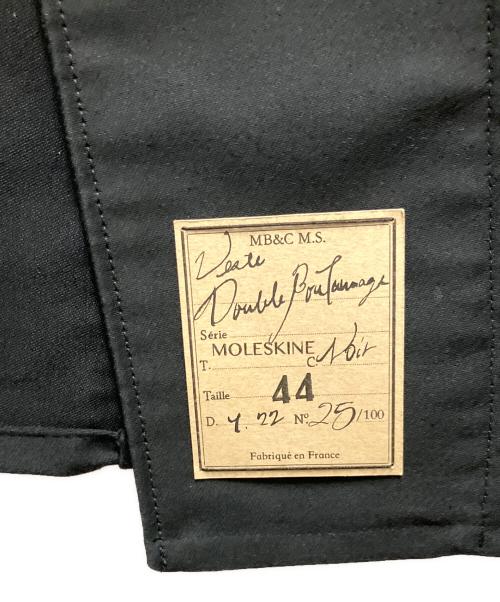 MINDBENDERS&CLASSICS（マインドベンダーズアンドクラシックス）MINDBENDERS&CLASSICS (マインドベンダーズアンドクラシックス) フレンチワークジャケット ブラック サイズ:SIZE 44の古着・服飾アイテム