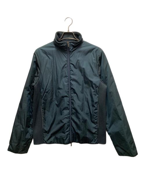 PRADA（プラダ）PRADA (プラダ) ジップアップナイロンジャケット ネイビー サイズ:Lの古着・服飾アイテム