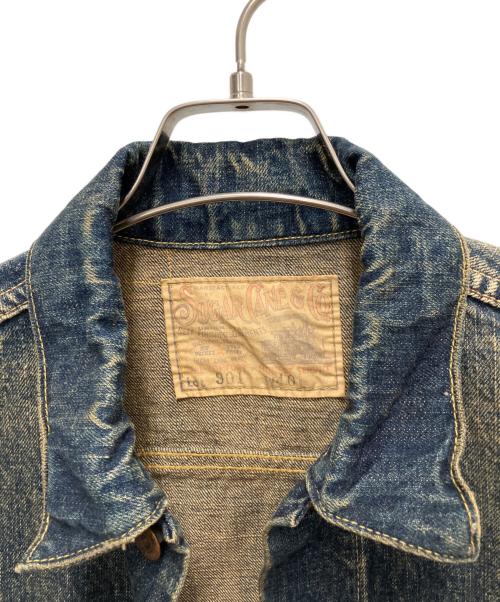 SUGAR CANE（シュガーケーン）SUGAR CANE (シュガーケーン) LONE STAR JACKET ネイビー サイズ:40の古着・服飾アイテム