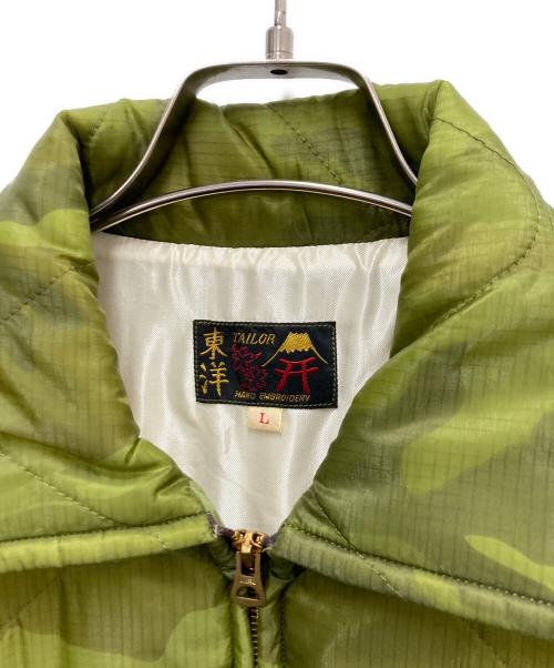 TAILOR 東洋（テーラー東洋）TAILOR 東洋 (テーラー東洋) カモフラベトジャン カーキ サイズ:Lの古着・服飾アイテム
