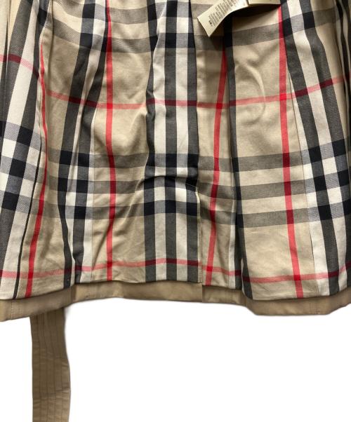BURBERRY（バーバリー）BURBERRY (バーバリー) THE SANDRINGHAM-SHORT トレンチコート ベージュ サイズ:SIZE4の古着・服飾アイテム