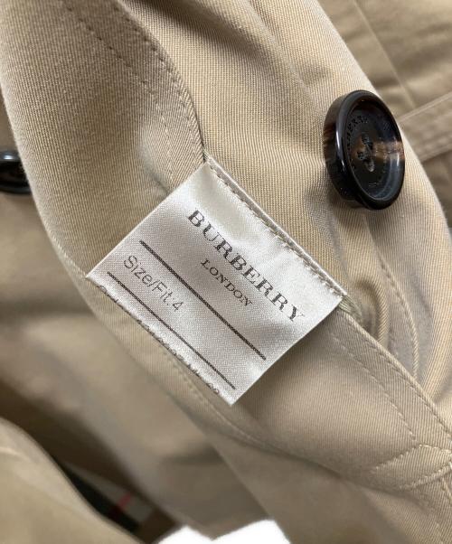 BURBERRY（バーバリー）BURBERRY (バーバリー) THE SANDRINGHAM-SHORT トレンチコート ベージュ サイズ:SIZE4の古着・服飾アイテム