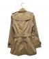 BURBERRY (バーバリー) THE SANDRINGHAM-SHORT トレンチコート ベージュ サイズ:SIZE4：55000円