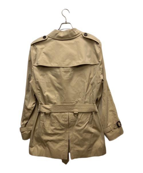 BURBERRY（バーバリー）BURBERRY (バーバリー) THE SANDRINGHAM-SHORT トレンチコート ベージュ サイズ:54の古着・服飾アイテム