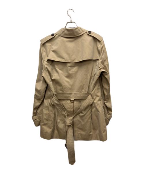 BURBERRY（バーバリー）BURBERRY (バーバリー) THE SANDRINGHAM-SHORT トレンチコート ベージュ サイズ:54の古着・服飾アイテム