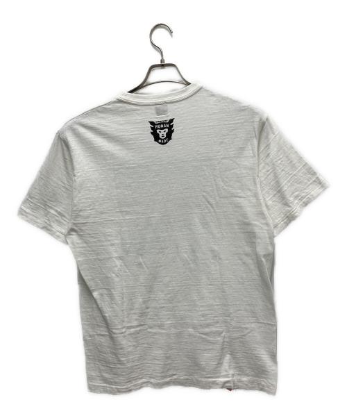 HUMAN MADE（ヒューマンメイド）HUMAN MADE (ヒューマンメイド) BEATLES（ビートルズ）プリント半袖Tシャツ ホワイト サイズ:SIZE Lの古着・服飾アイテム