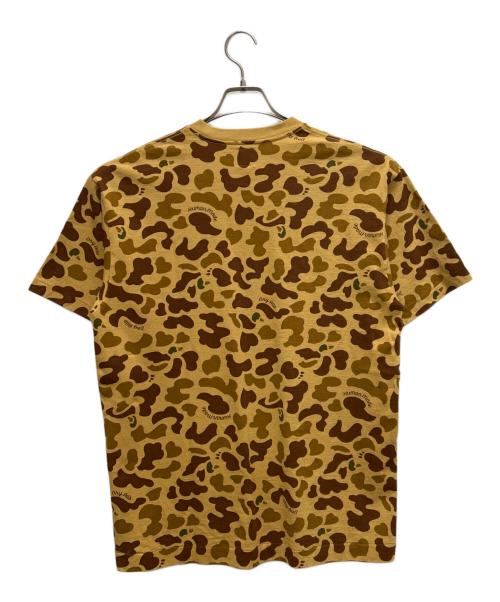 HUMAN MADE（ヒューマンメイド）HUMAN MADE (ヒューマンメイド) カモ総柄半袖カットソー ベージュ サイズ:Lの古着・服飾アイテム