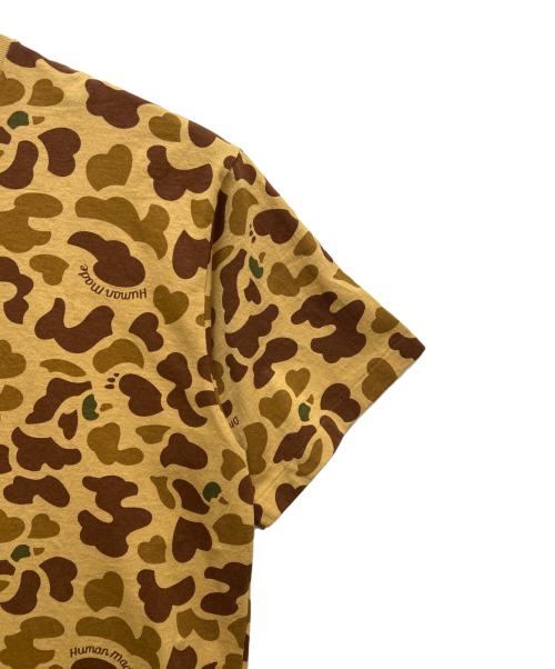 HUMAN MADE（ヒューマンメイド）HUMAN MADE (ヒューマンメイド) カモ総柄半袖カットソー ベージュ サイズ:Lの古着・服飾アイテム