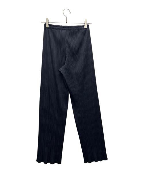 PLEATS PLEASE（プリーツプリーズ）PLEATS PLEASE (プリーツプリーズ) プリーツパンツ ネイビー サイズ:4の古着・服飾アイテム
