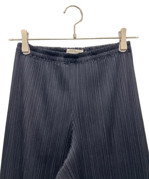 PLEATS PLEASE（プリーツプリーズ）PLEATS PLEASE (プリーツプリーズ) プリーツパンツ ネイビー サイズ:4の古着・服飾アイテム