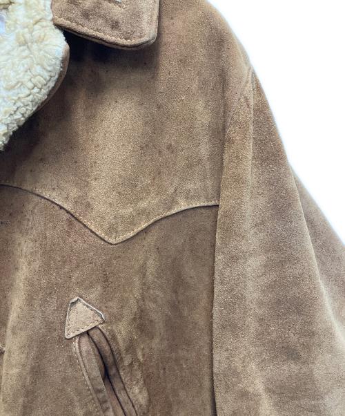 Schott（ショット）Schott (ショット) ウエスタンスウェードボアランチジャケット ブラウン サイズ:42の古着・服飾アイテム