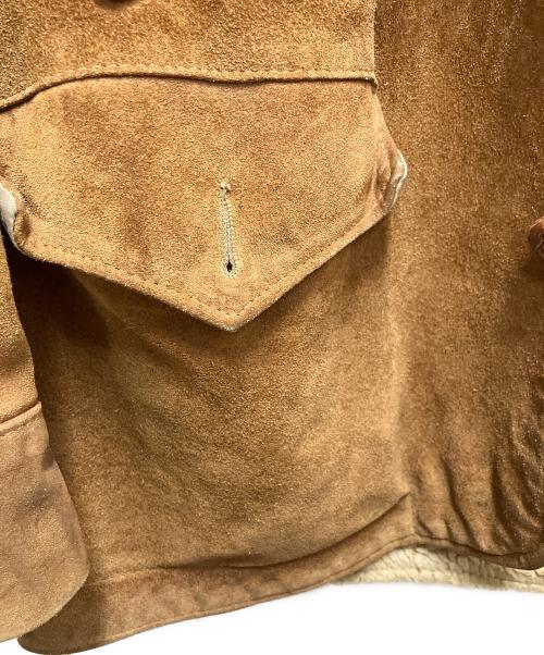 Schott（ショット）Schott (ショット) ウエスタンスウェードボアランチジャケット ブラウン サイズ:42の古着・服飾アイテム