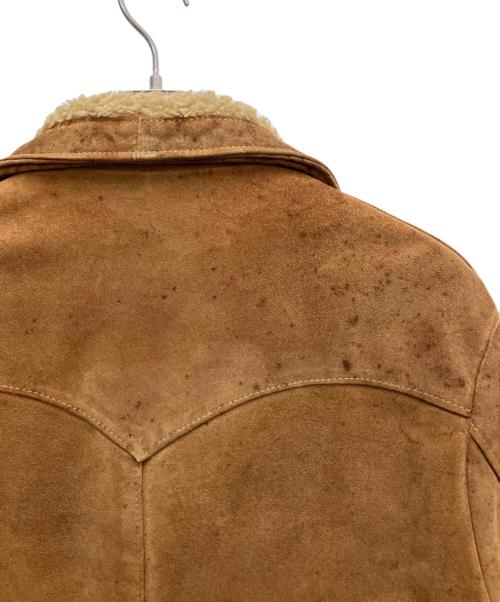 Schott（ショット）Schott (ショット) ウエスタンスウェードボアランチジャケット ブラウン サイズ:42の古着・服飾アイテム