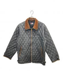 Abu Garcia（アブガルシア）の古着「オイルドキルティングジャケット」｜ブラック