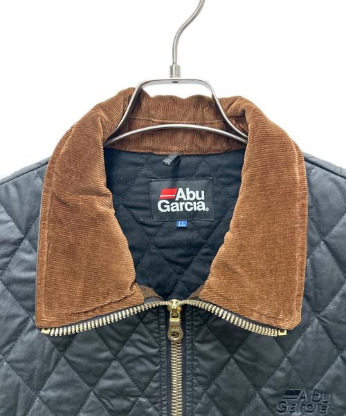 Abu Garcia（アブガルシア）Abu Garcia (アブガルシア) オイルドキルティングジャケット ブラック サイズ:LLの古着・服飾アイテム
