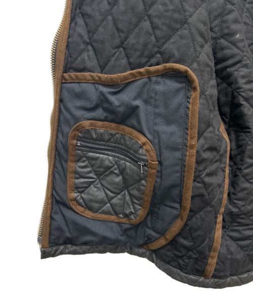 Abu Garcia（アブガルシア）Abu Garcia (アブガルシア) オイルドキルティングジャケット ブラック サイズ:LLの古着・服飾アイテム